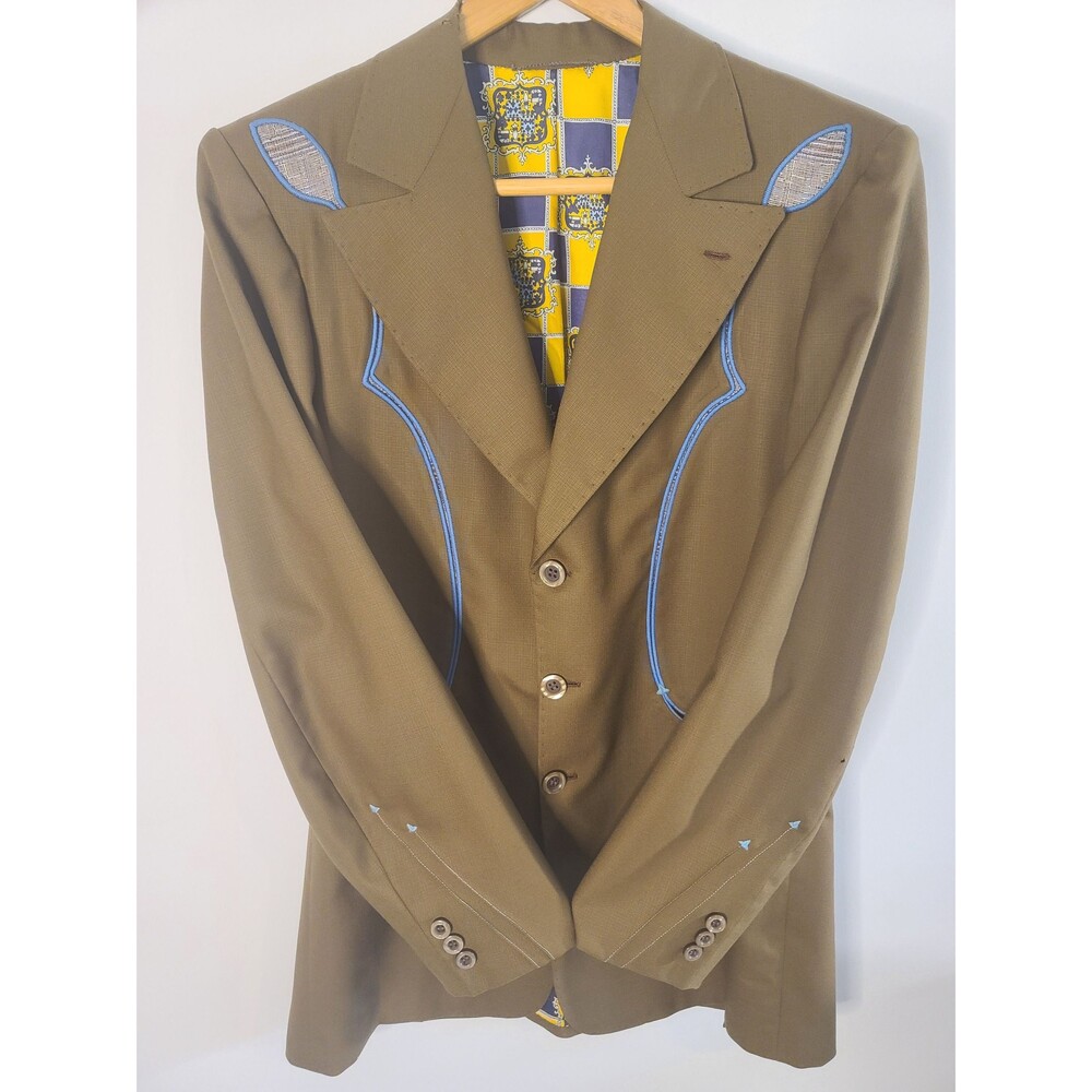 Rare Vintage 70s Nathan Turk Jacket made for Kenny Odell